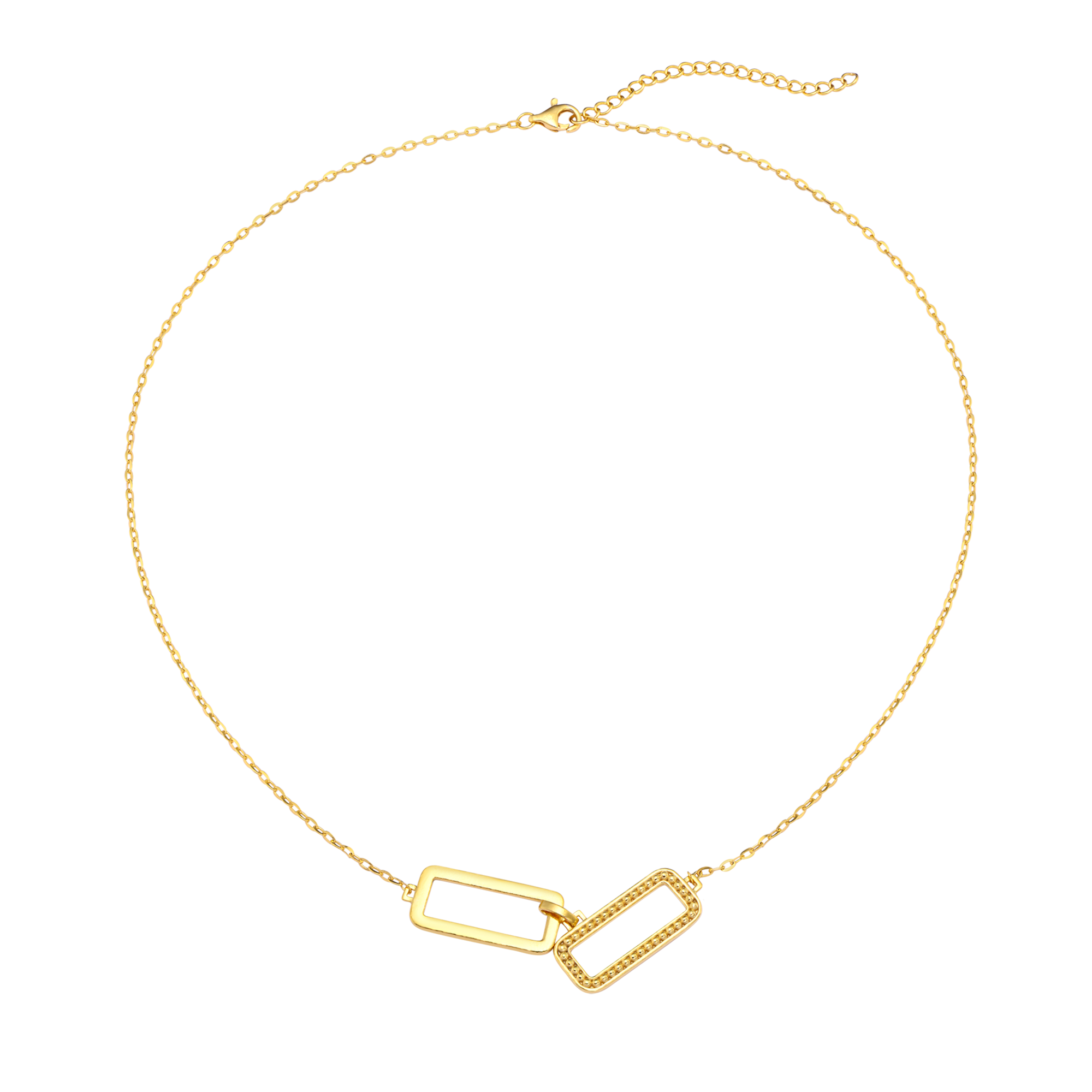 Minimalist 18K gold vermeil necklace for women by PNJ Vietnam