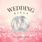 rhodium plated wedding ring