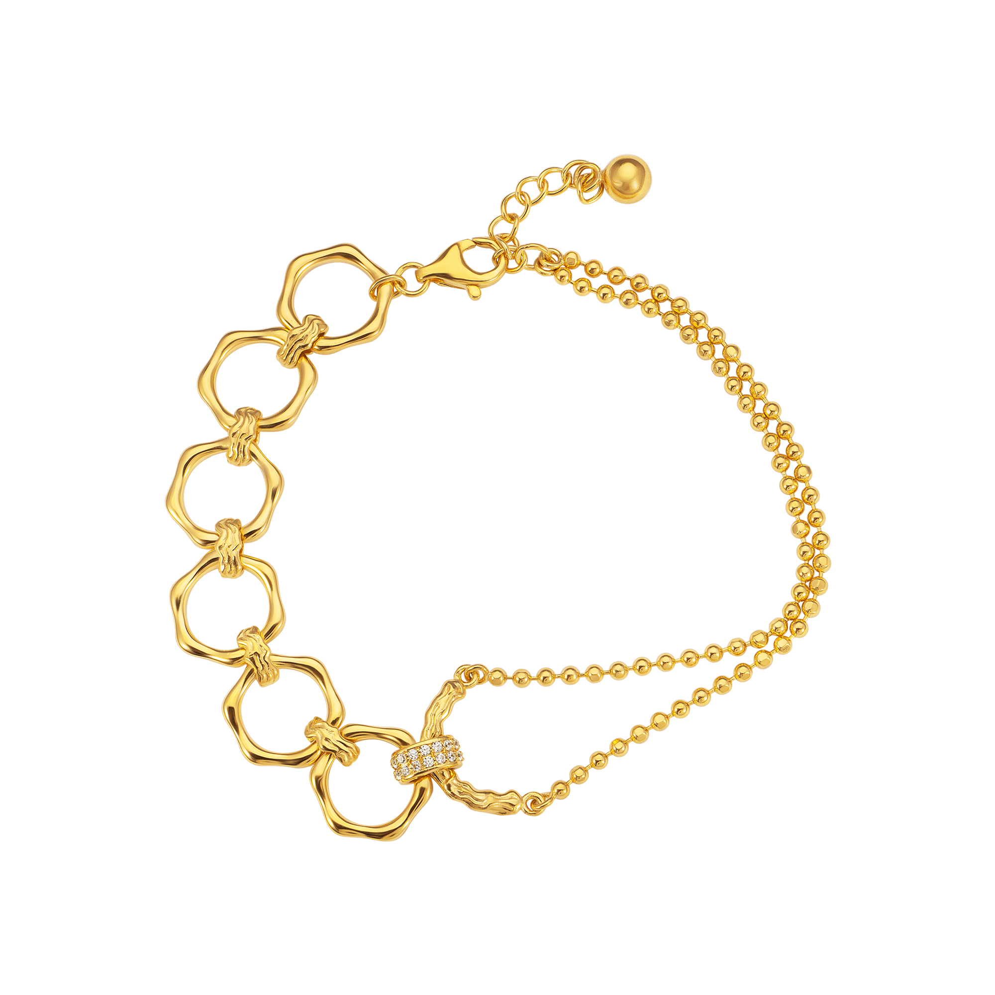 PNJP Hot Sale Quality Gold Plated Silver Women Bracelet With AAA Cz pnjp-hot-sale-quality-gold-plated-silver-women-bracelet-with-aaa-cz